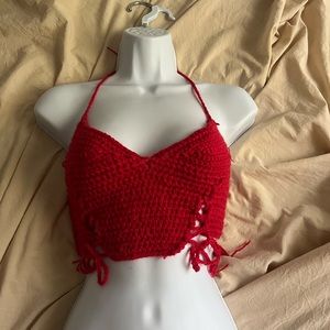 Crochet crop top